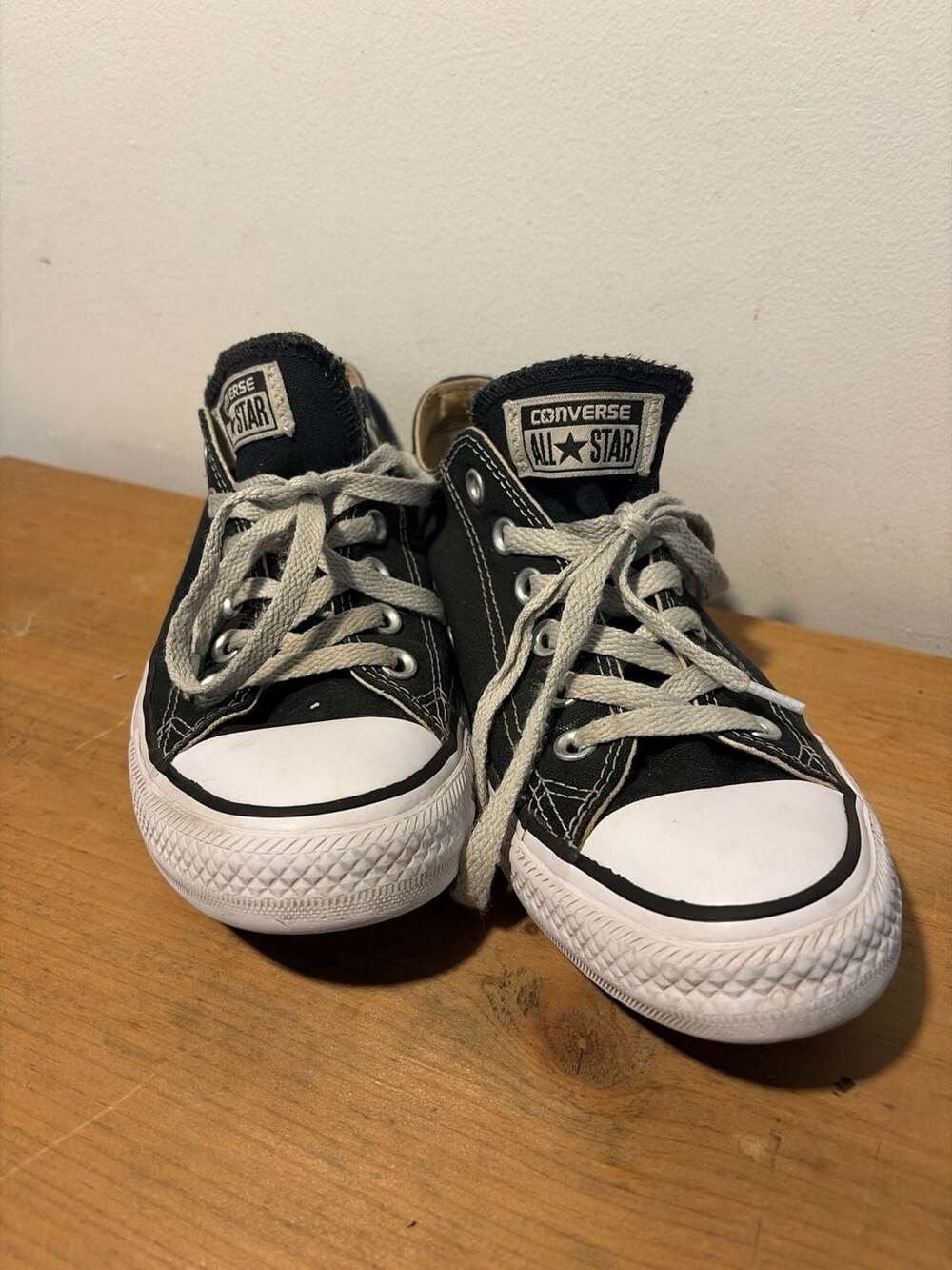 Converse Chuck Taylor All Star Low Top Black Canvas Sneakers M9166